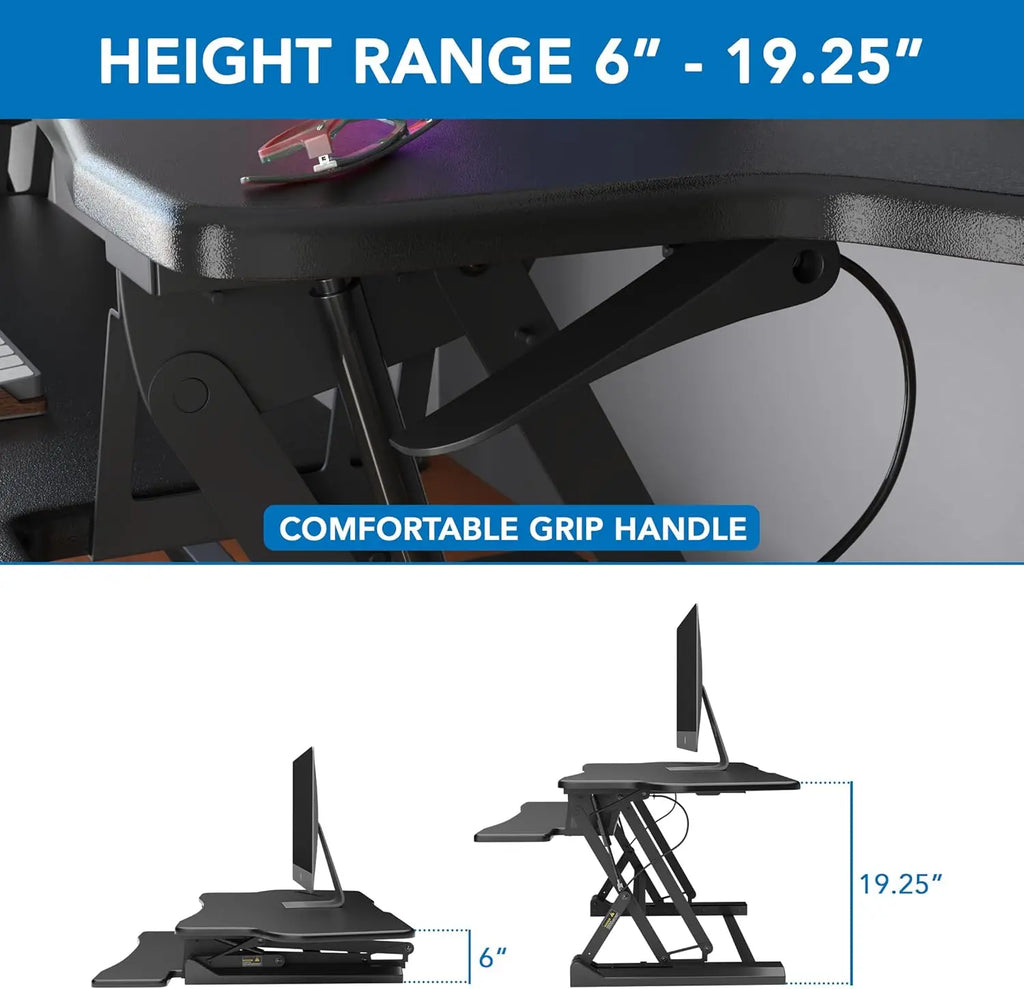 48-Inch Wide Sit-Stand Desk Riser