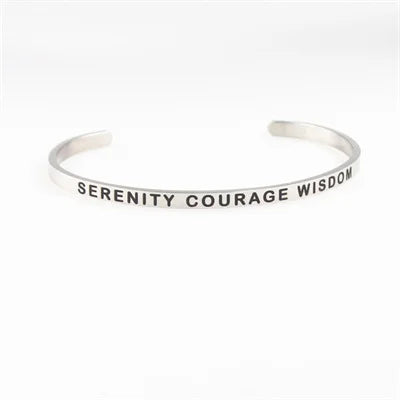 2022 New 4MM Stainless Steel Inspirational Maori Love Mantra Bracelet for Women - Best Gift