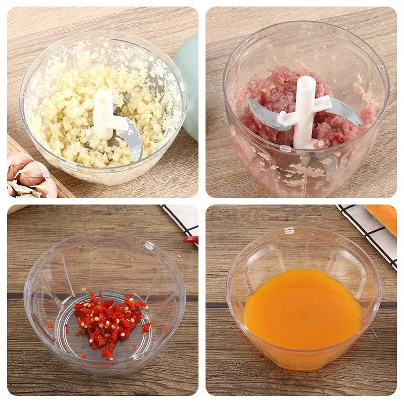 500/900 mL Manual Food Chopper