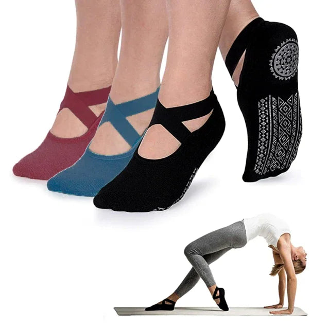 Non-Slip Yoga and Pilates Socks