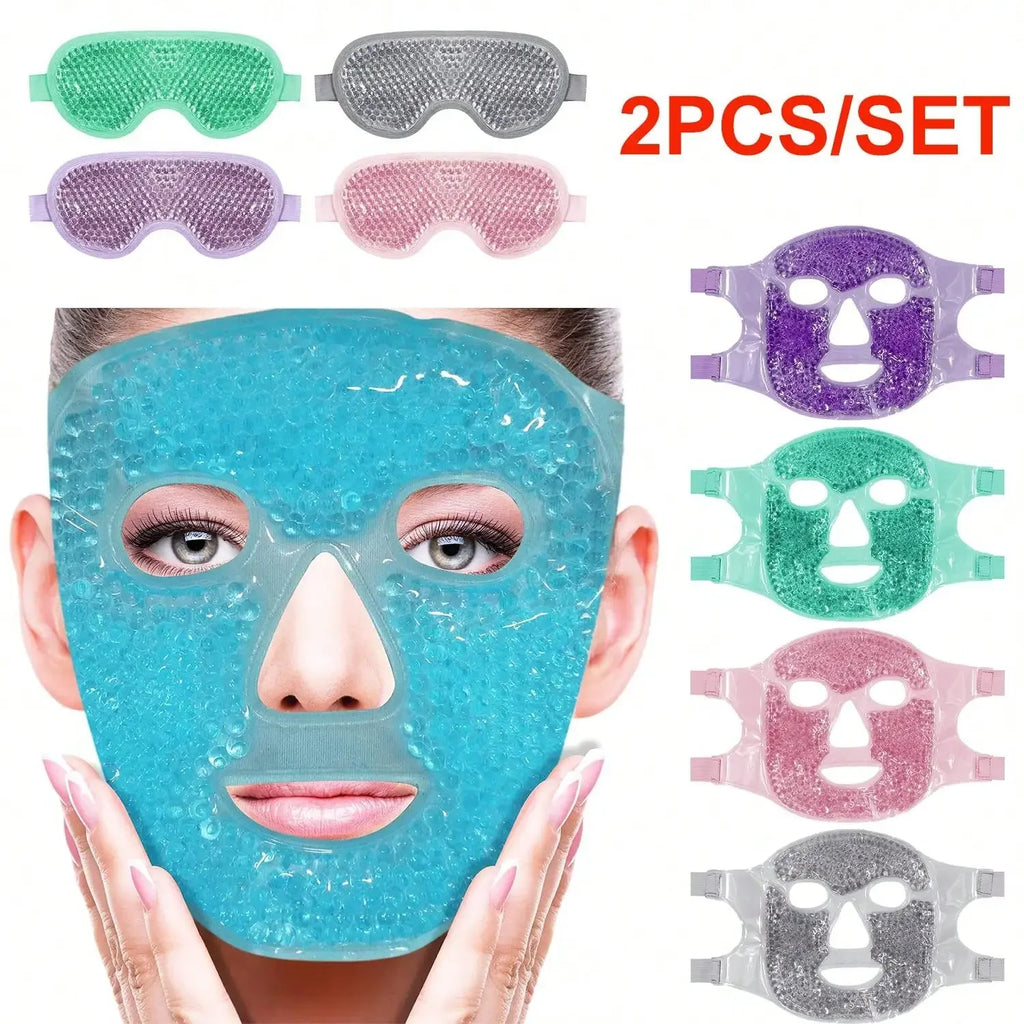 Reusable Cooling Gel Face Mask