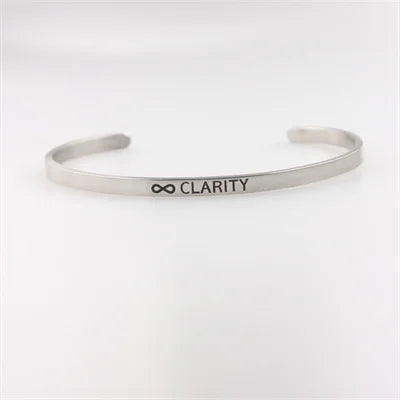 2022 New 4MM Stainless Steel Inspirational Maori Love Mantra Bracelet for Women - Best Gift