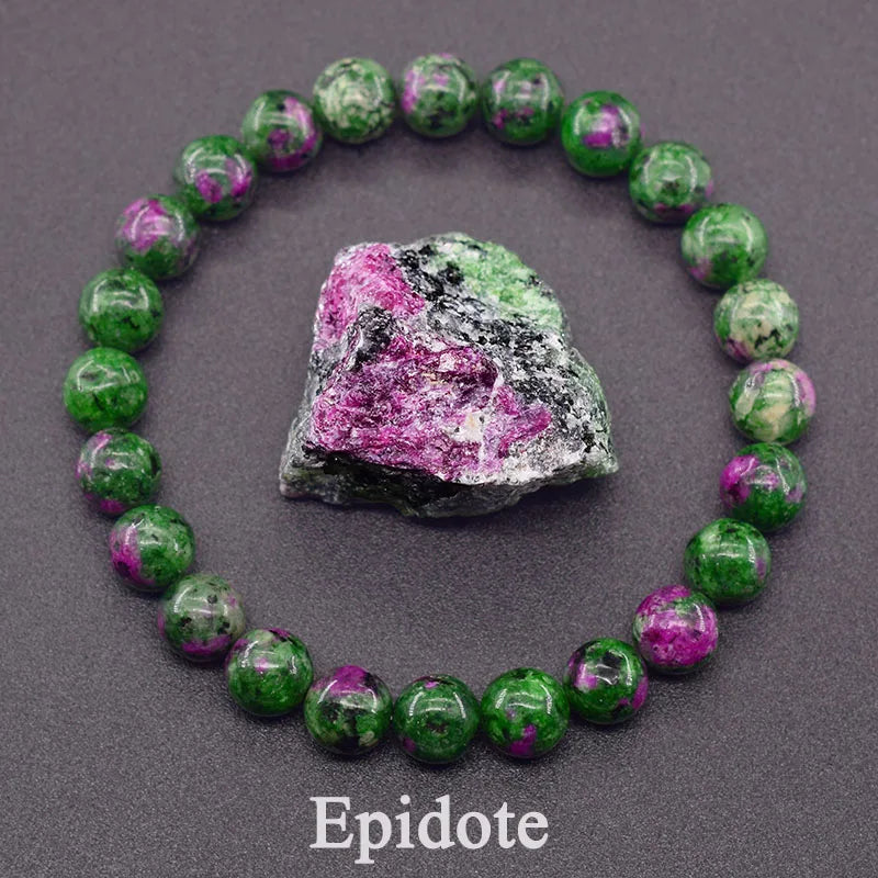 Natural Stone Bead Bracelet Collection