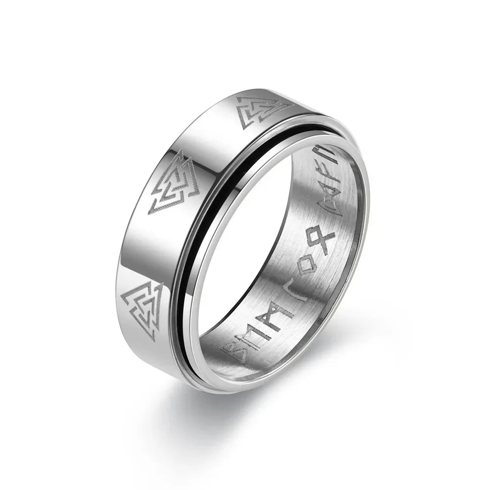 Celtic Knot Spinner Ring