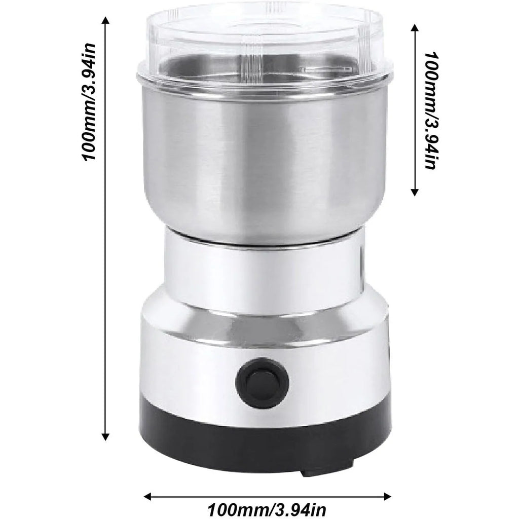 Electric Four-Blade Coffee and Spice Grinder