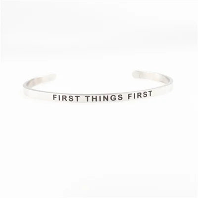 2022 New 4MM Stainless Steel Inspirational Maori Love Mantra Bracelet for Women - Best Gift