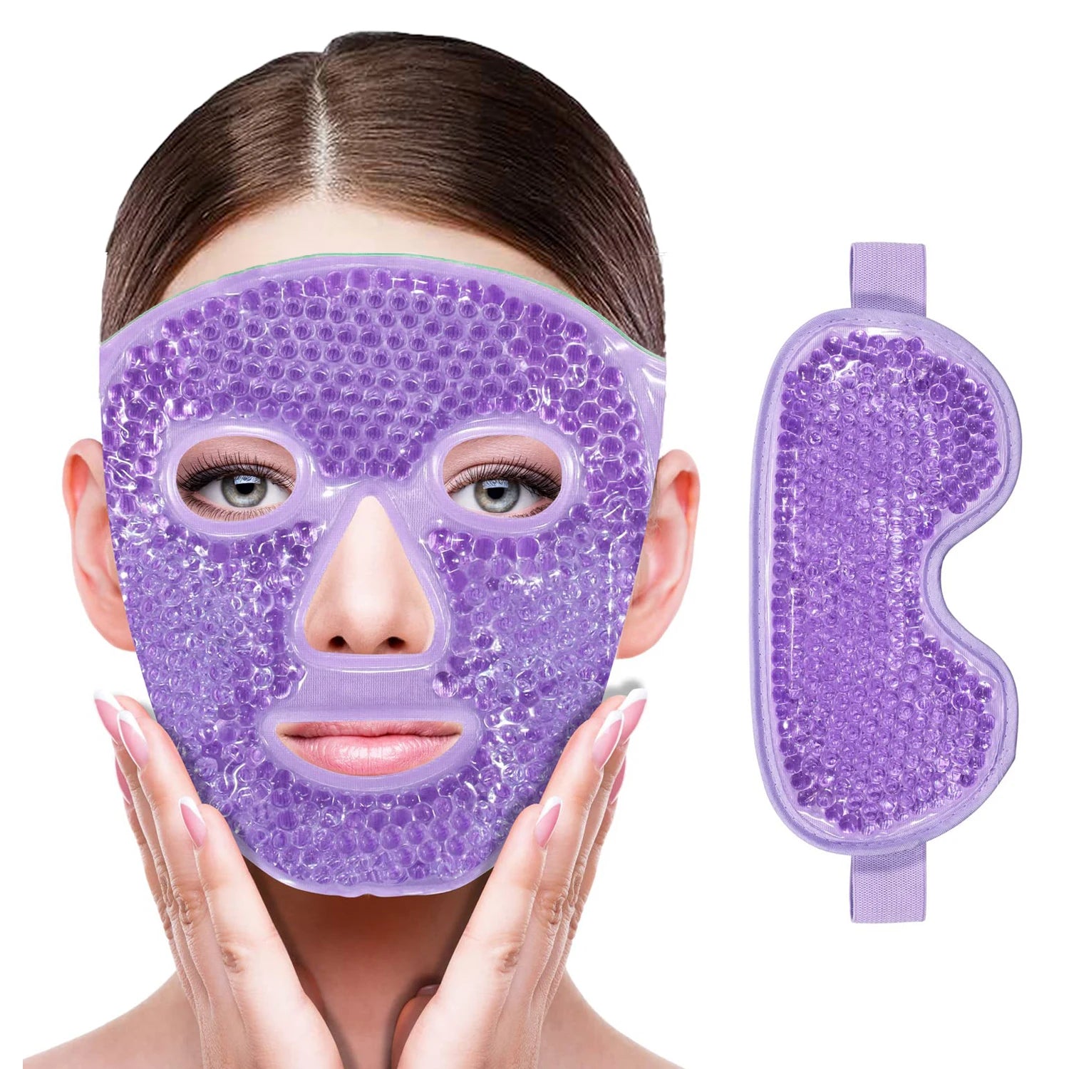 Reusable Cooling Gel Face Mask