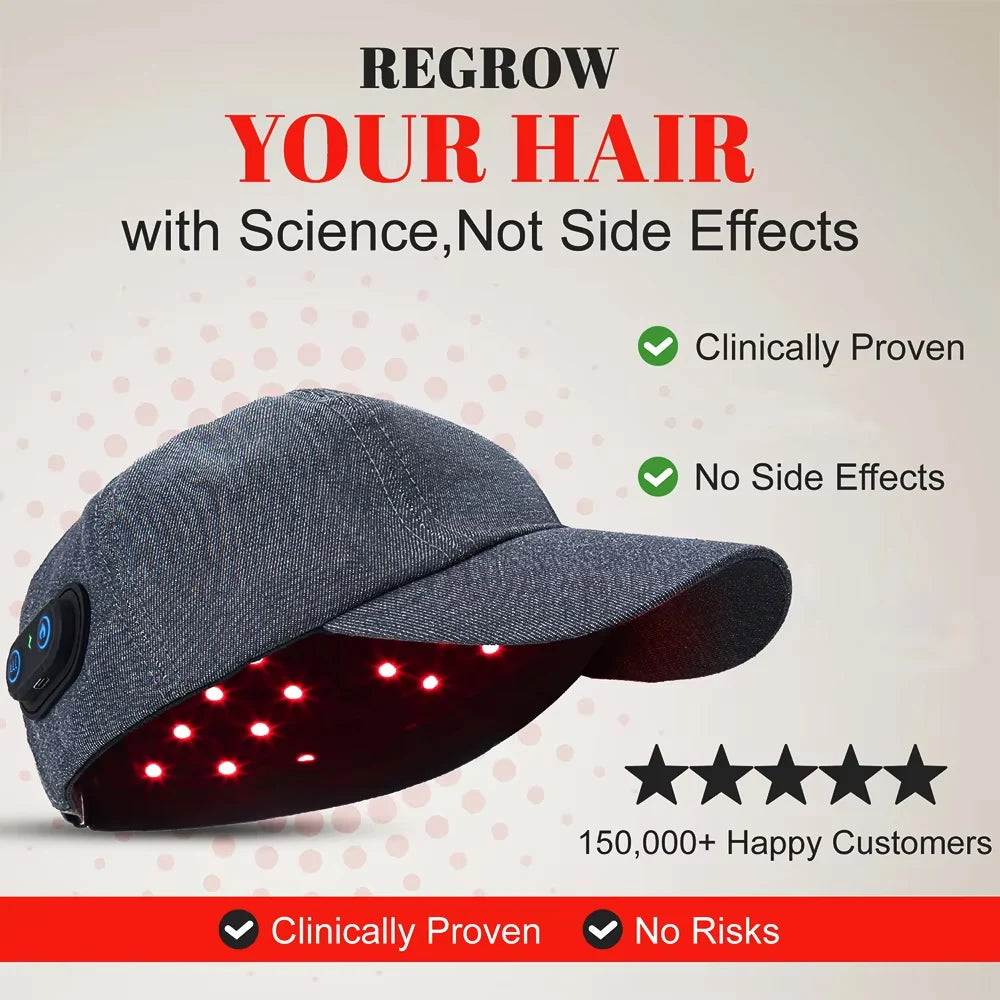 Red Light Scalp Care Cap