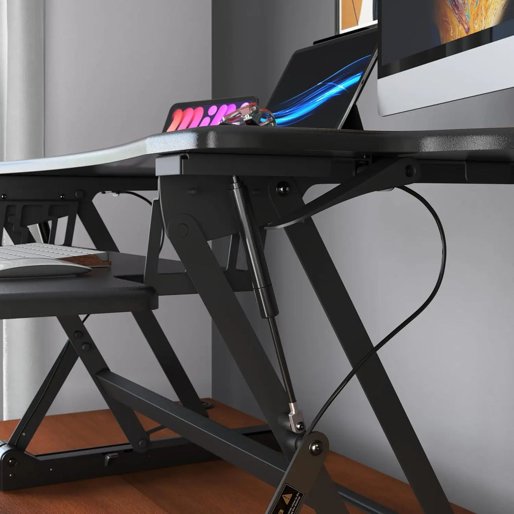 48-Inch Wide Sit-Stand Desk Riser