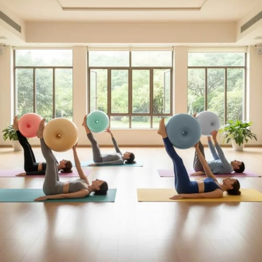 Set of 6 Flexible Yoga Ball Chairs