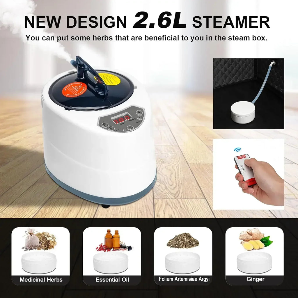 Portable Home Steam Sauna Box