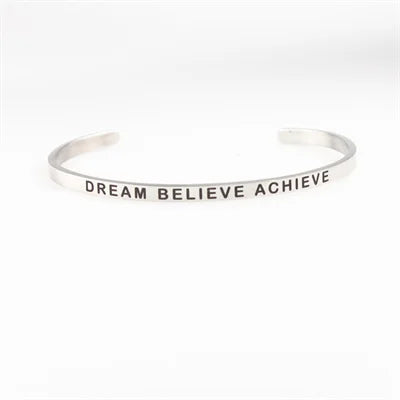 2022 New 4MM Stainless Steel Inspirational Maori Love Mantra Bracelet for Women - Best Gift