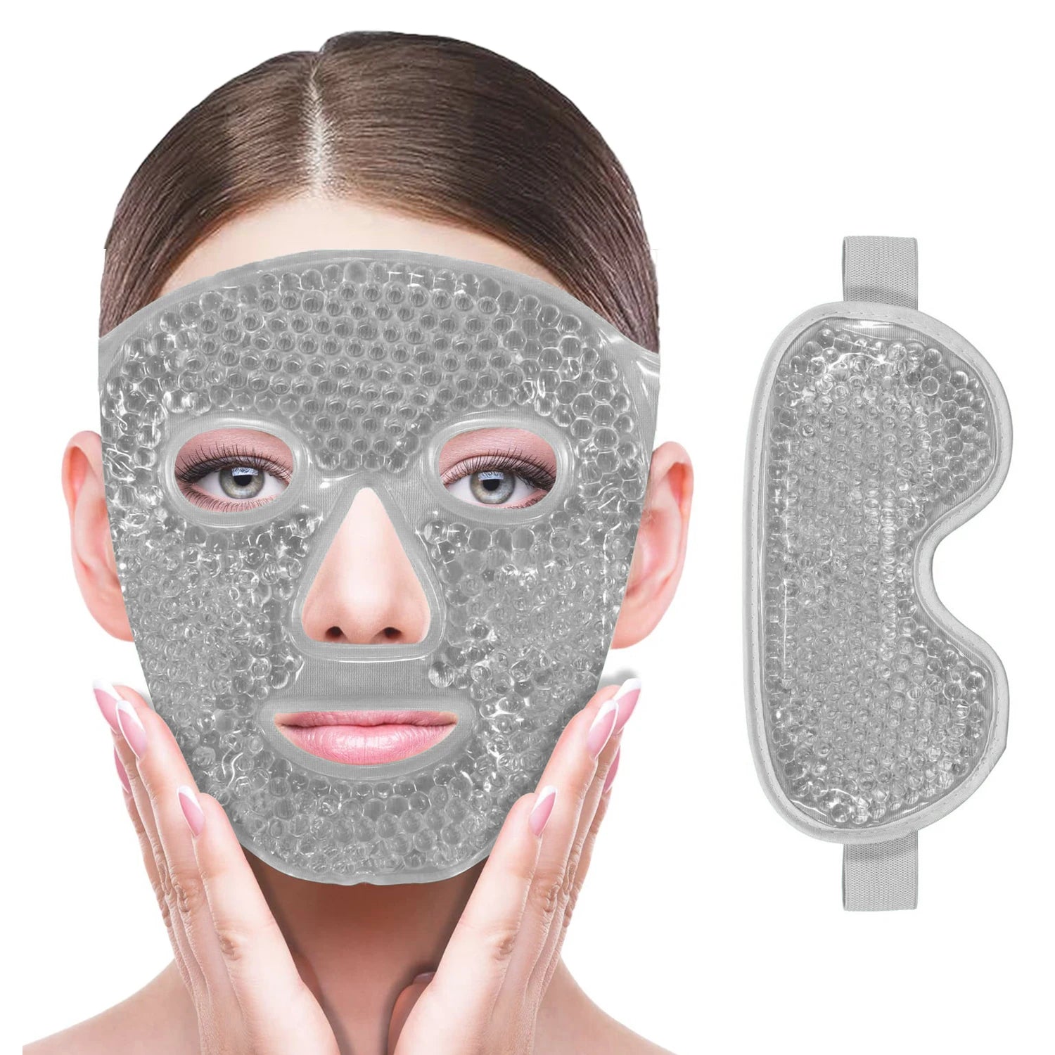 Reusable Cooling Gel Face Mask