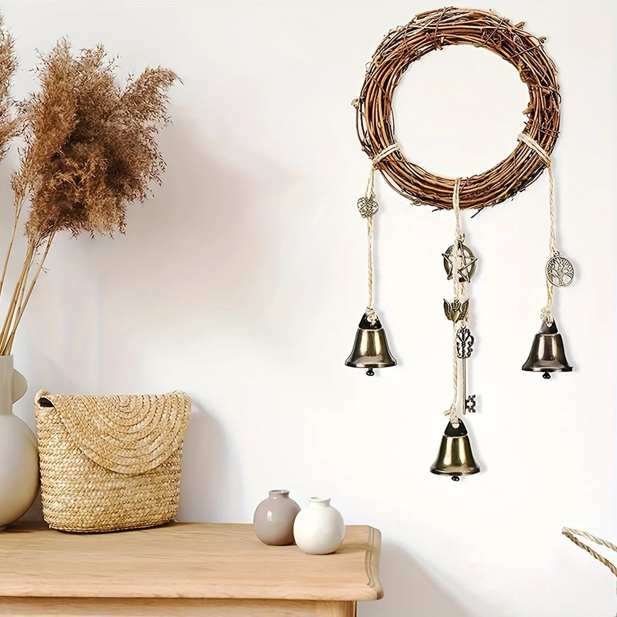 Vintage Bell Door Charm Decor