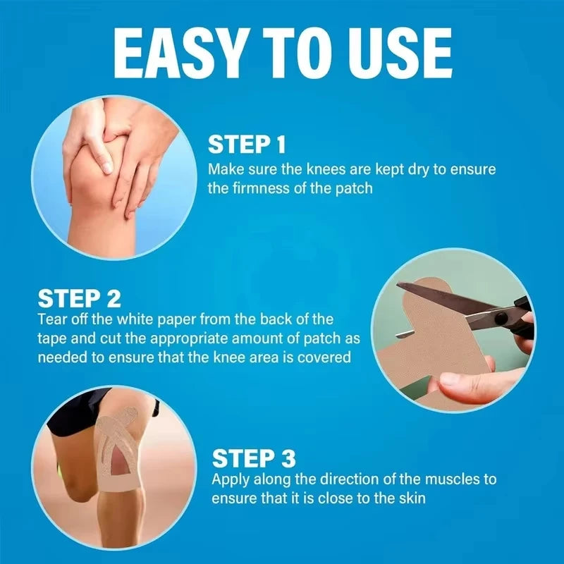 Knee Kinesiology Tape Strips