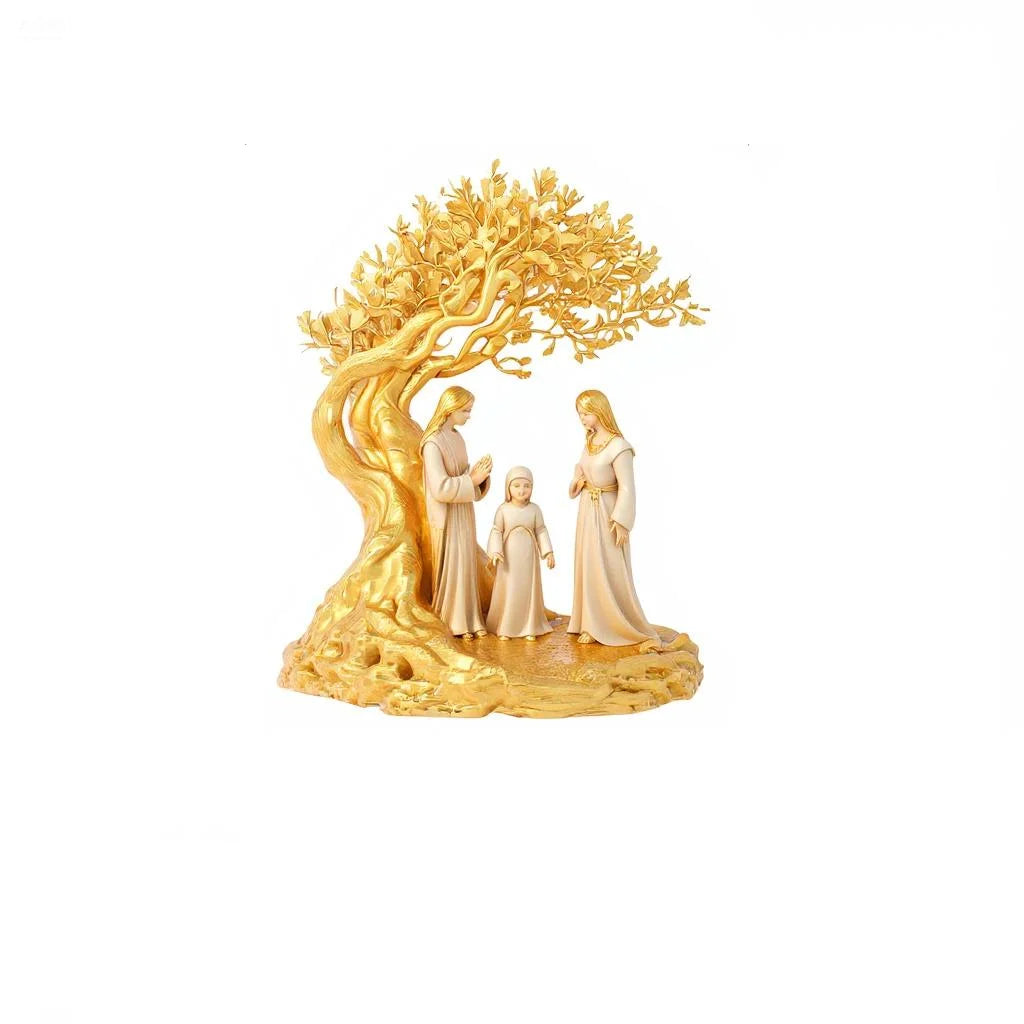 Moonlight Prayer Desk Art Decor