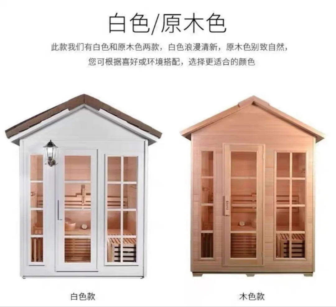 Outdoor Home Sauna Room