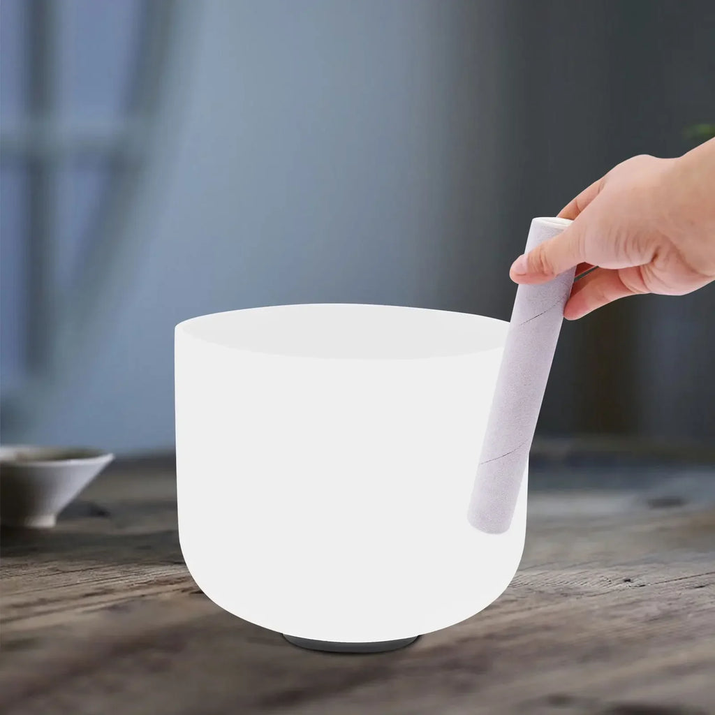 432 Hz 8-Inch Crystal Singing Bowl