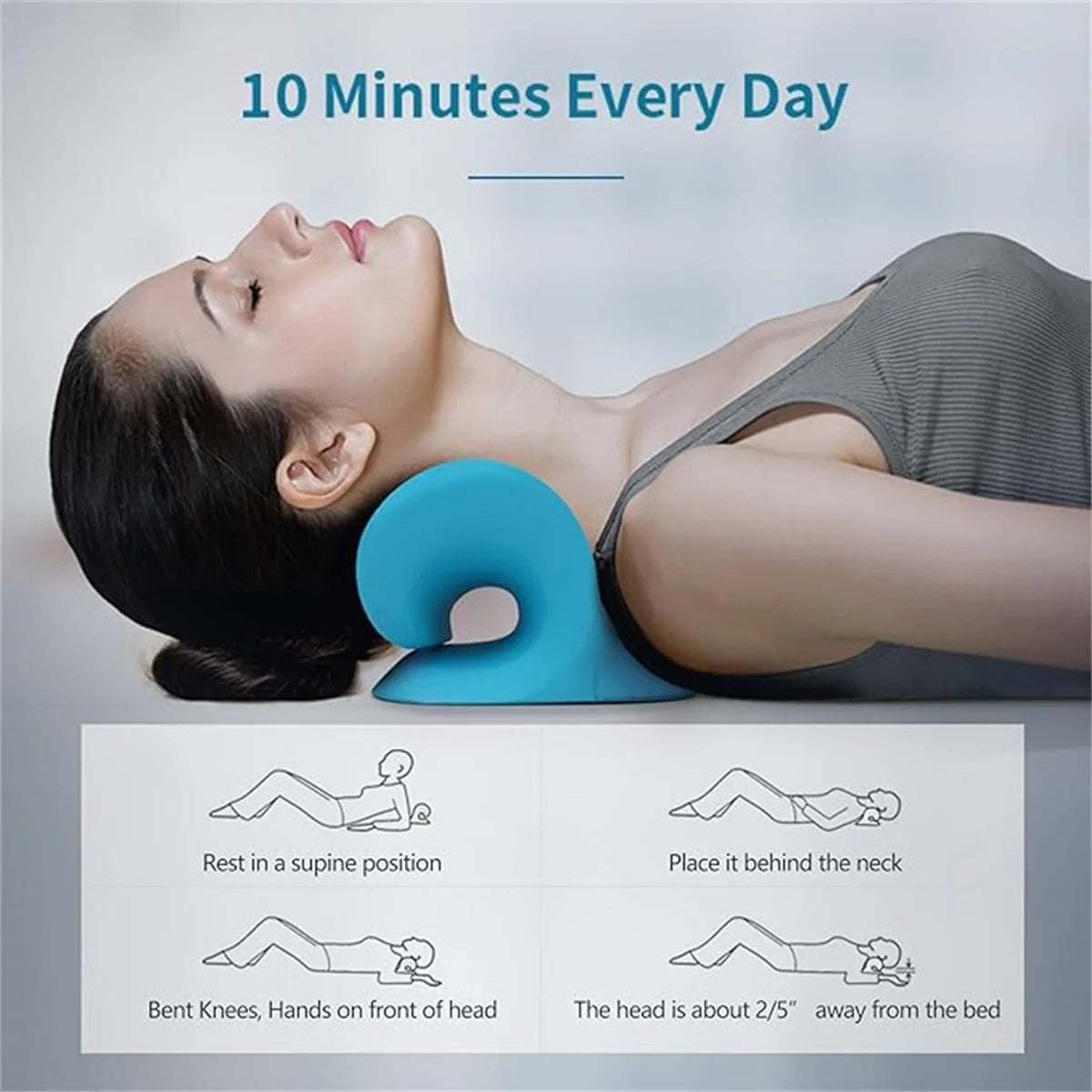 C-Shaped Neck and Shoulder Relaxer