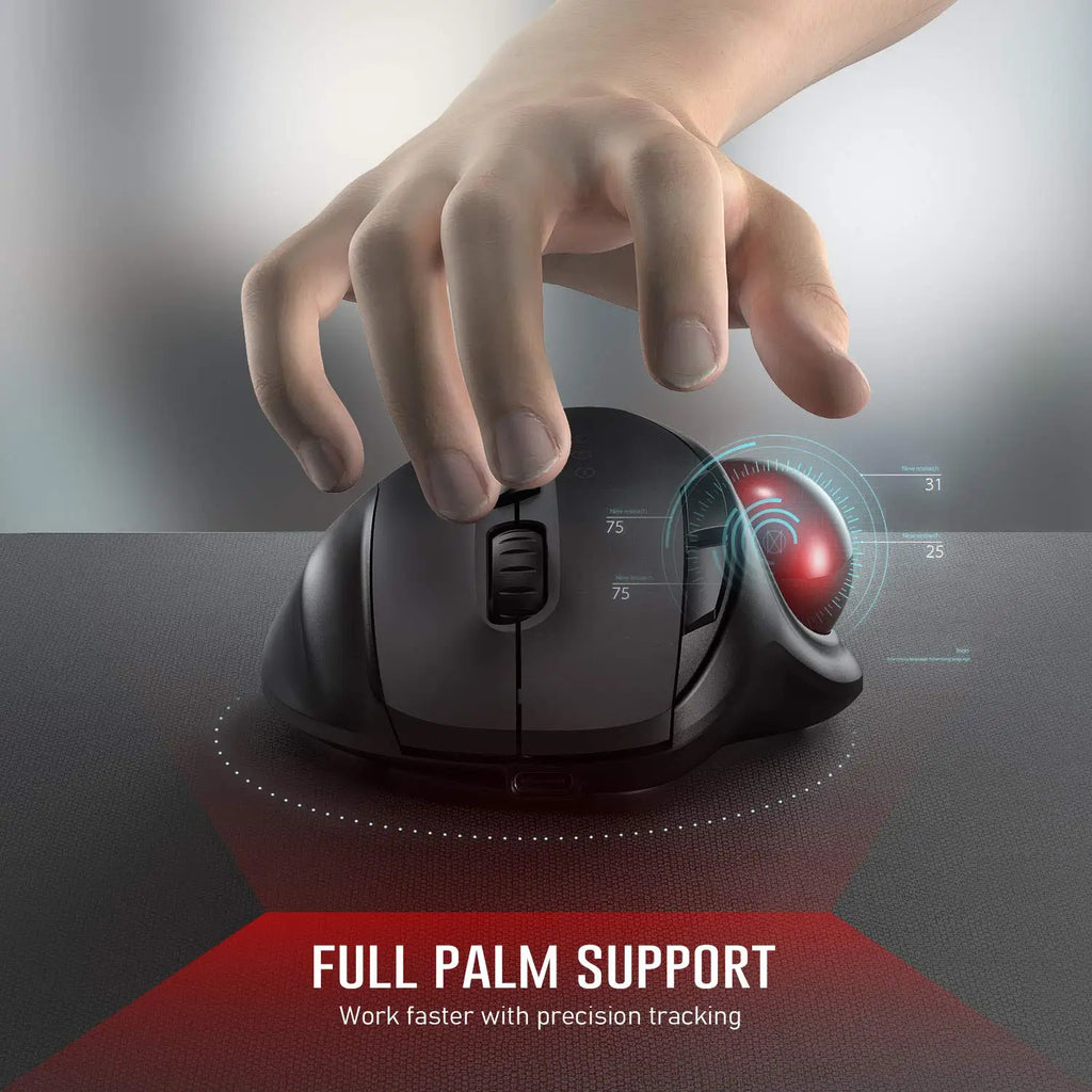 Seenda Trackball Wireless Mouse