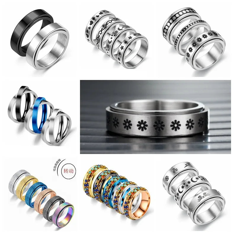 Stainless Steel Spinner Ring