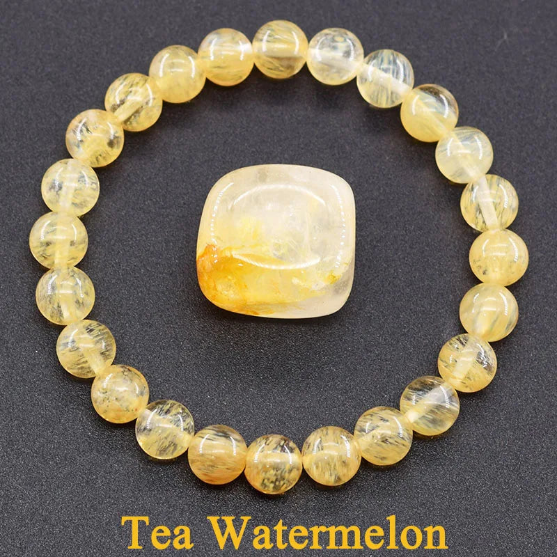 Natural Stone Bead Bracelet Collection
