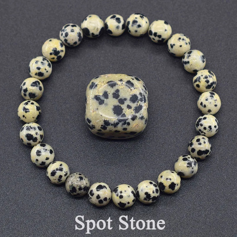 Natural Stone Bead Bracelet Collection