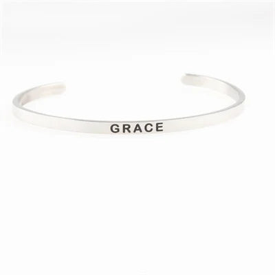 2022 New 4MM Stainless Steel Inspirational Maori Love Mantra Bracelet for Women - Best Gift