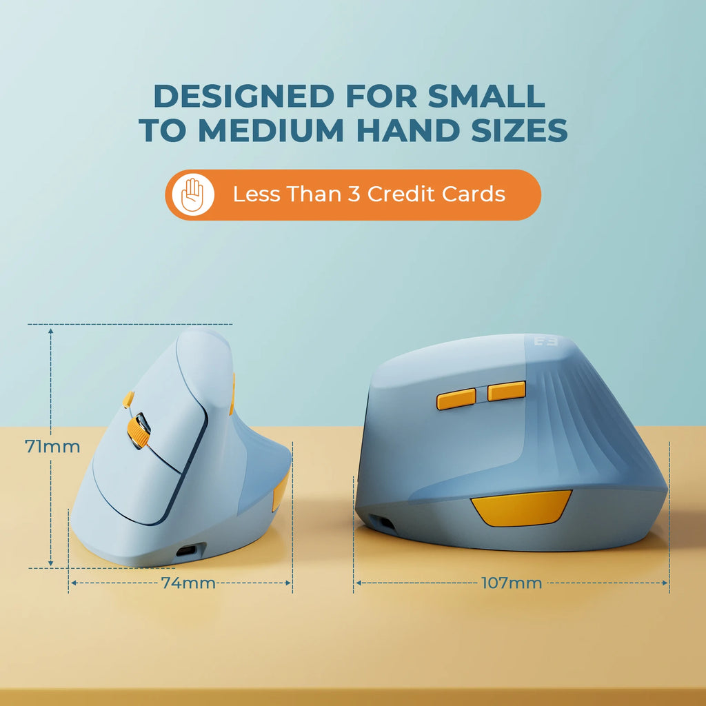 Seenda Rechargeable Vertical Wireless Mouse
