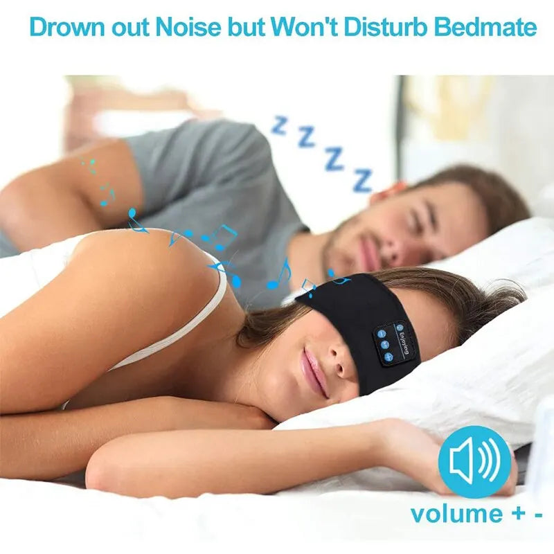 Bluetooth Sleep Headband with Eye Mask