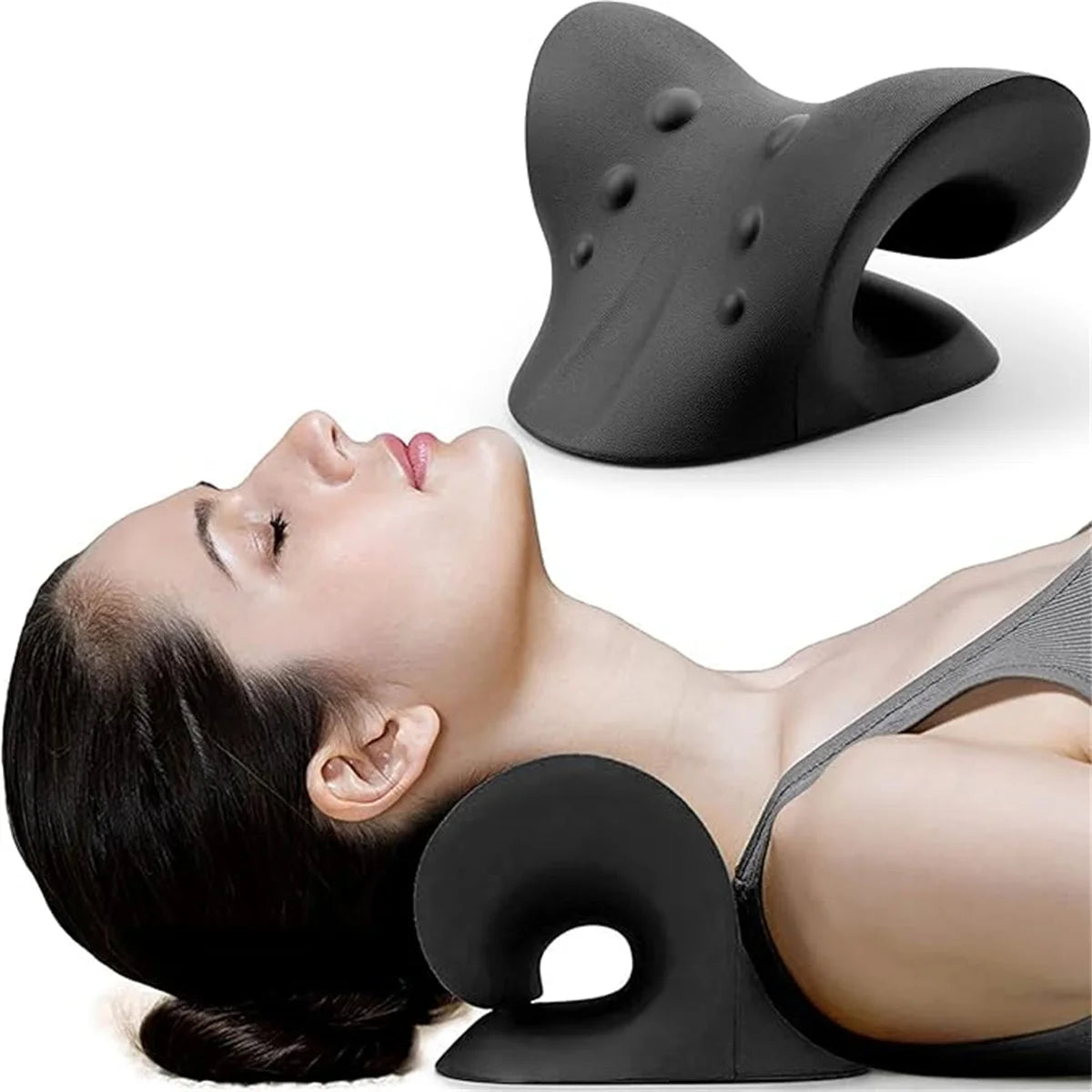 C-Shaped Neck and Shoulder Relaxer