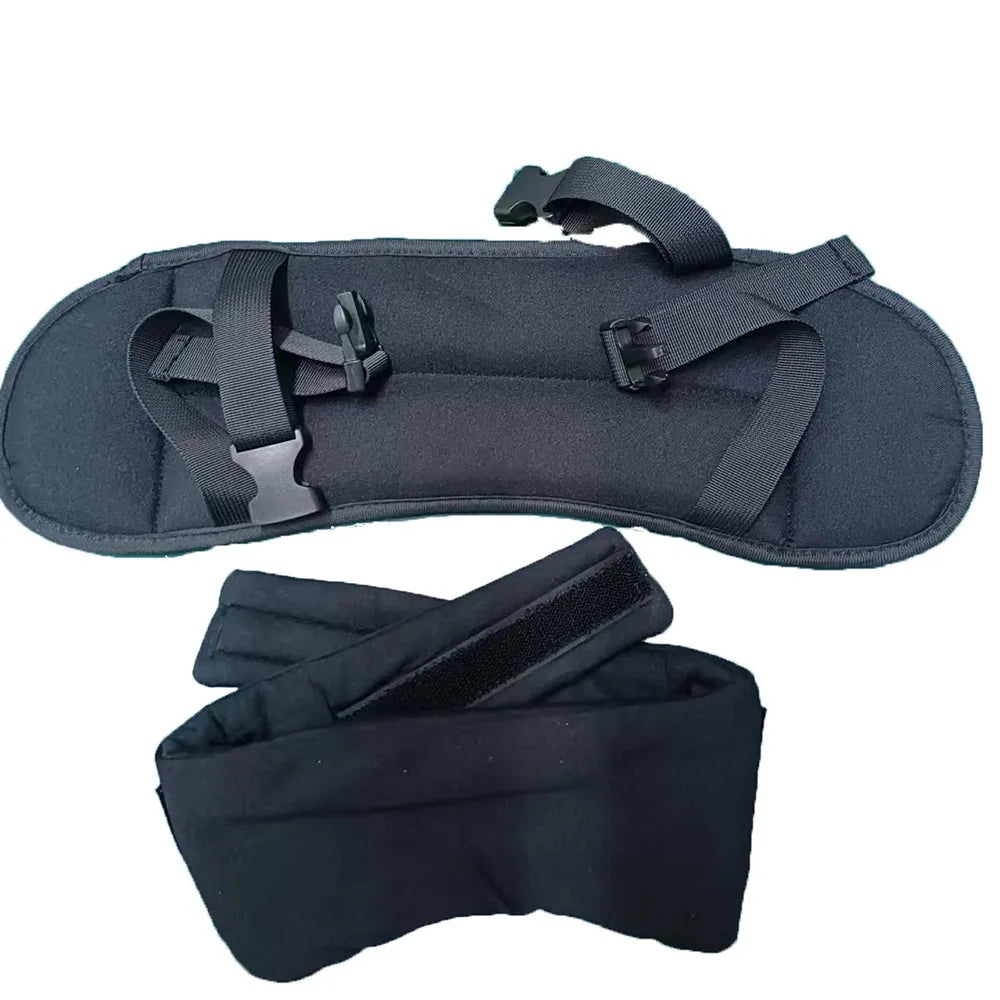 3D Contoured Travel Pillow with Blackout Eye Mask