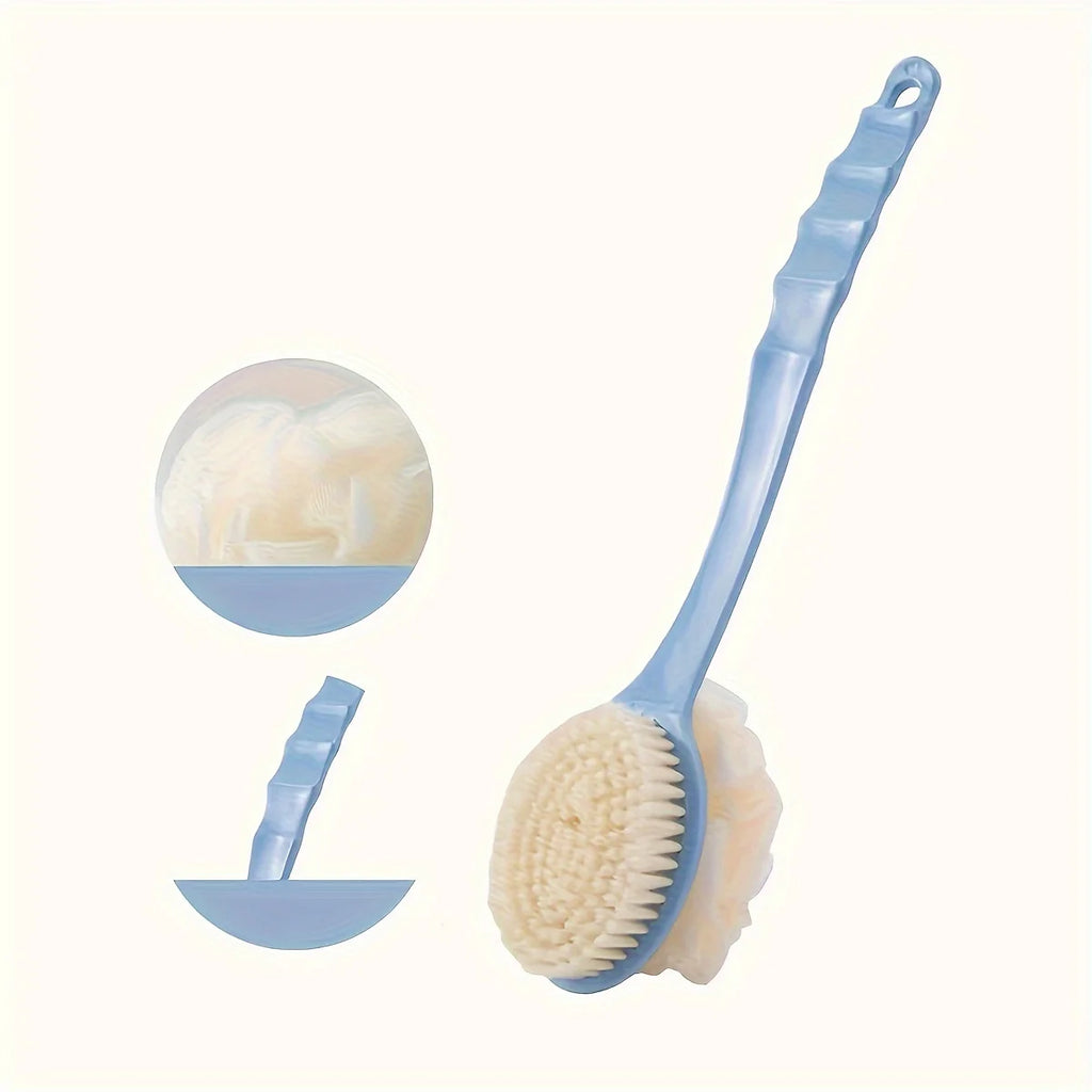 Long Handle Soft Shower Body Scrubber