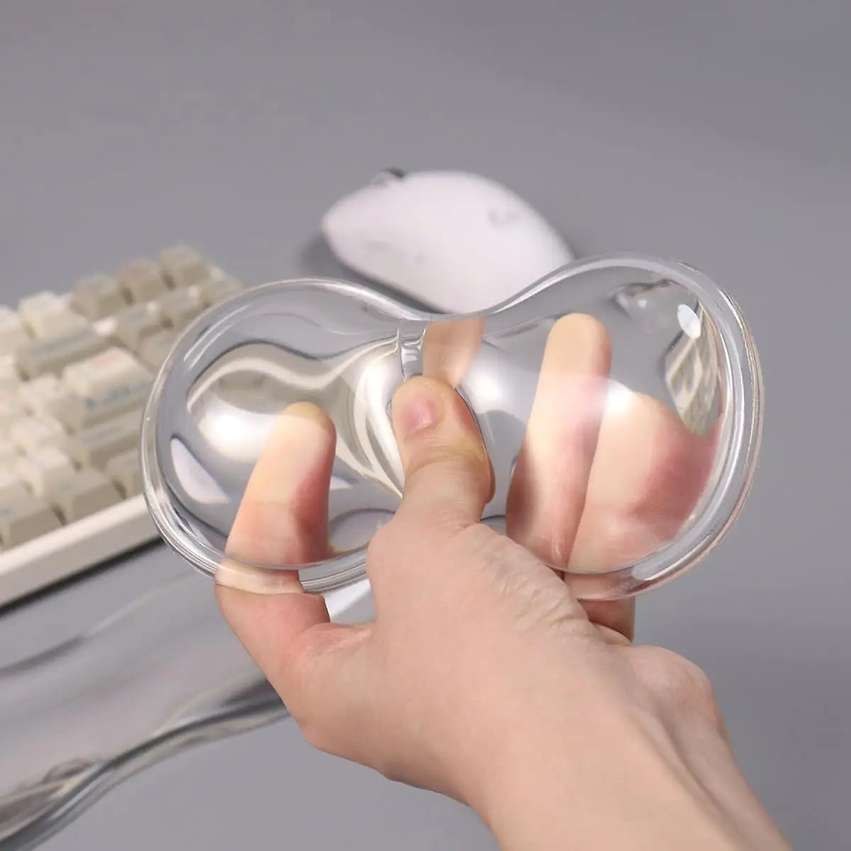 Silicone Keyboard and Mouse Wrist Rest