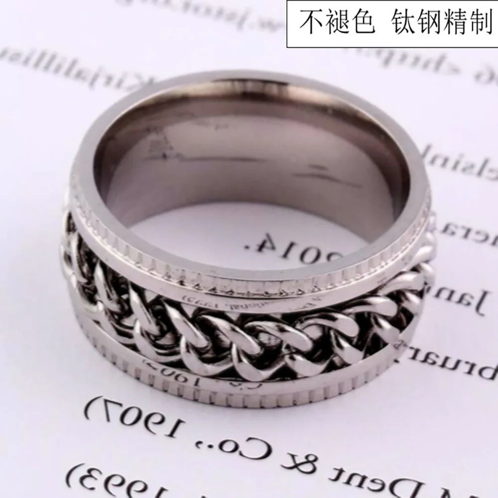 Stainless Steel Spinner Ring