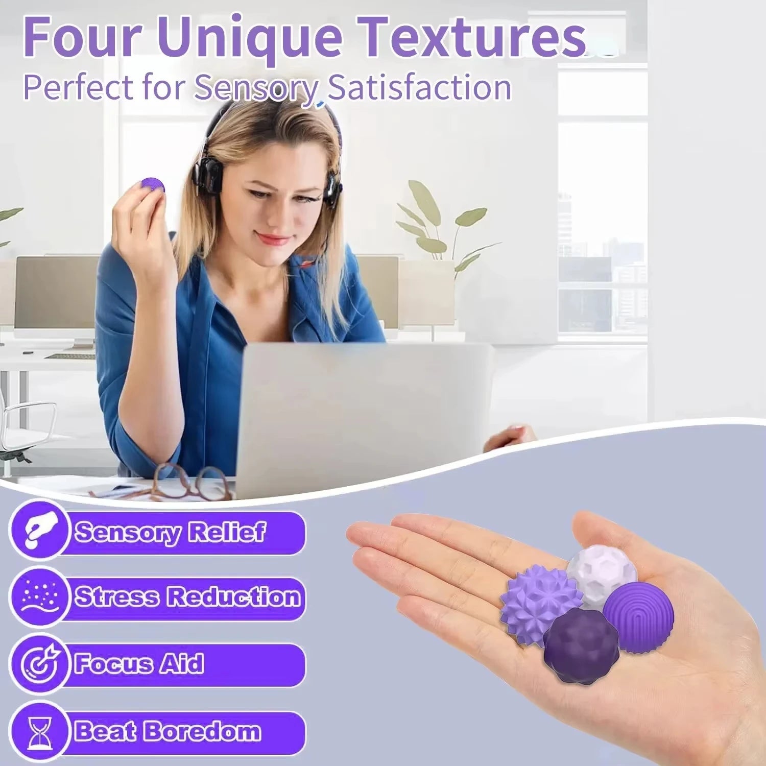 Magnetic EDC Fidget Toy for Stress Relief, Autism, and ADHD.