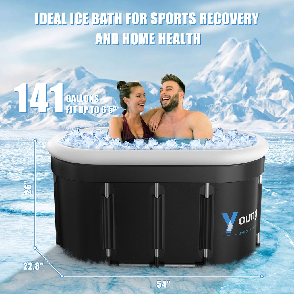 141-Gallon Foldable Cold Plunge Tub