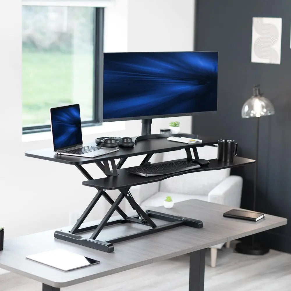 48-Inch Height-Adjustable Desk Converter
