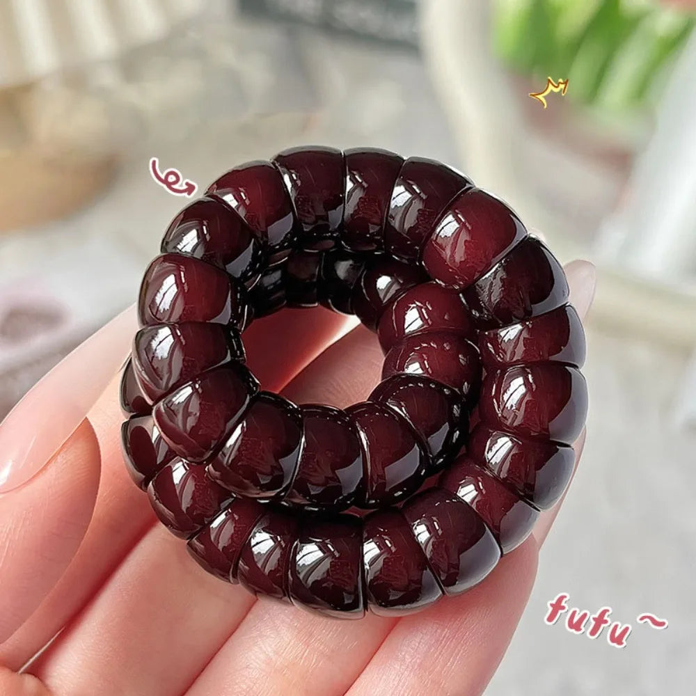 Bodhi Wood Beaded Stretch Bracelet