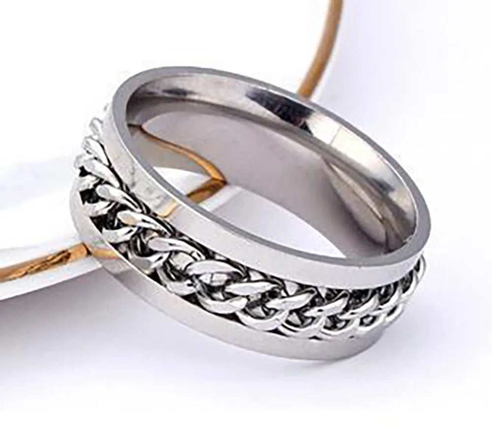 Stainless Steel Spinner Ring