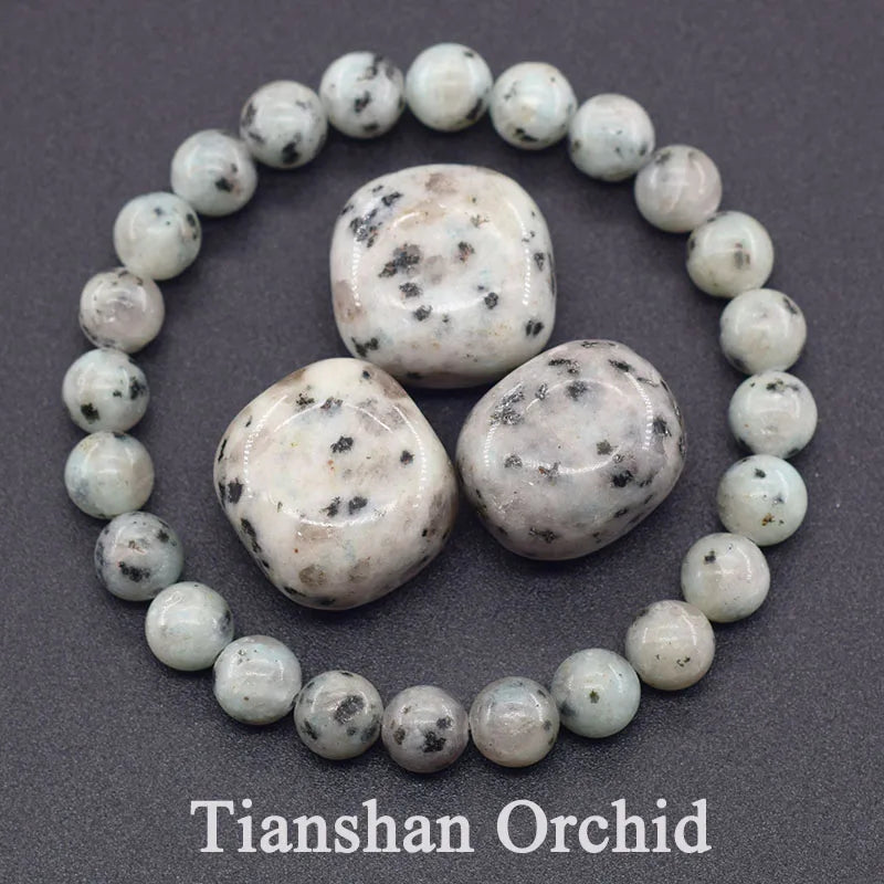 Natural Stone Bead Bracelet Collection
