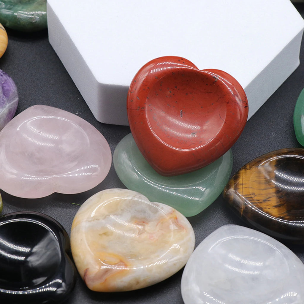 Heart-Shaped Pink Quartz Stone