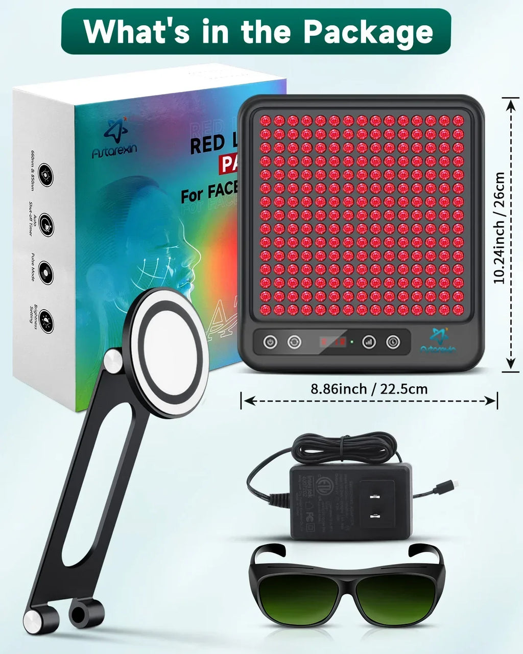 Compact Red Light Therapy Panel