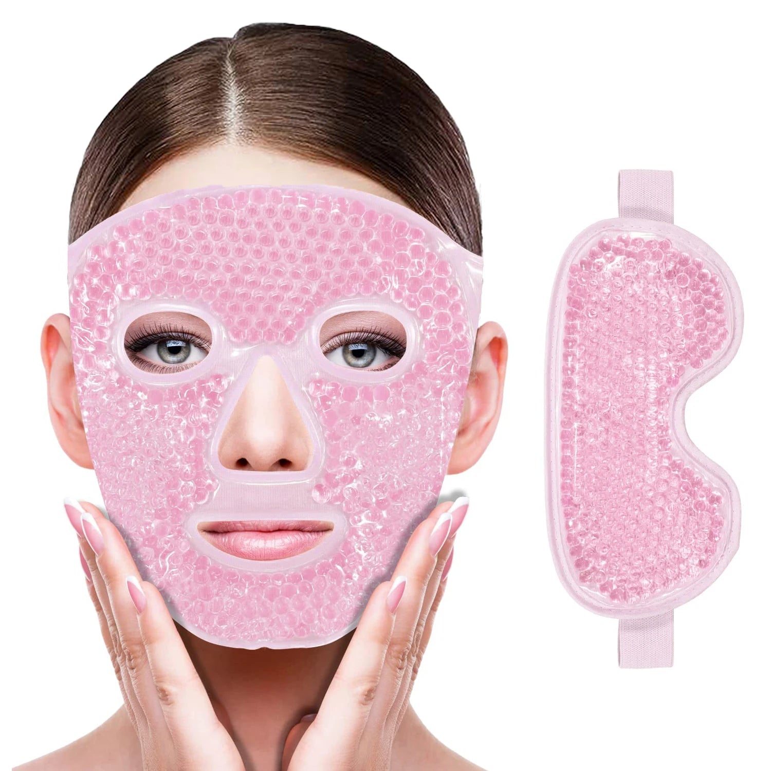 Reusable Cooling Gel Face Mask