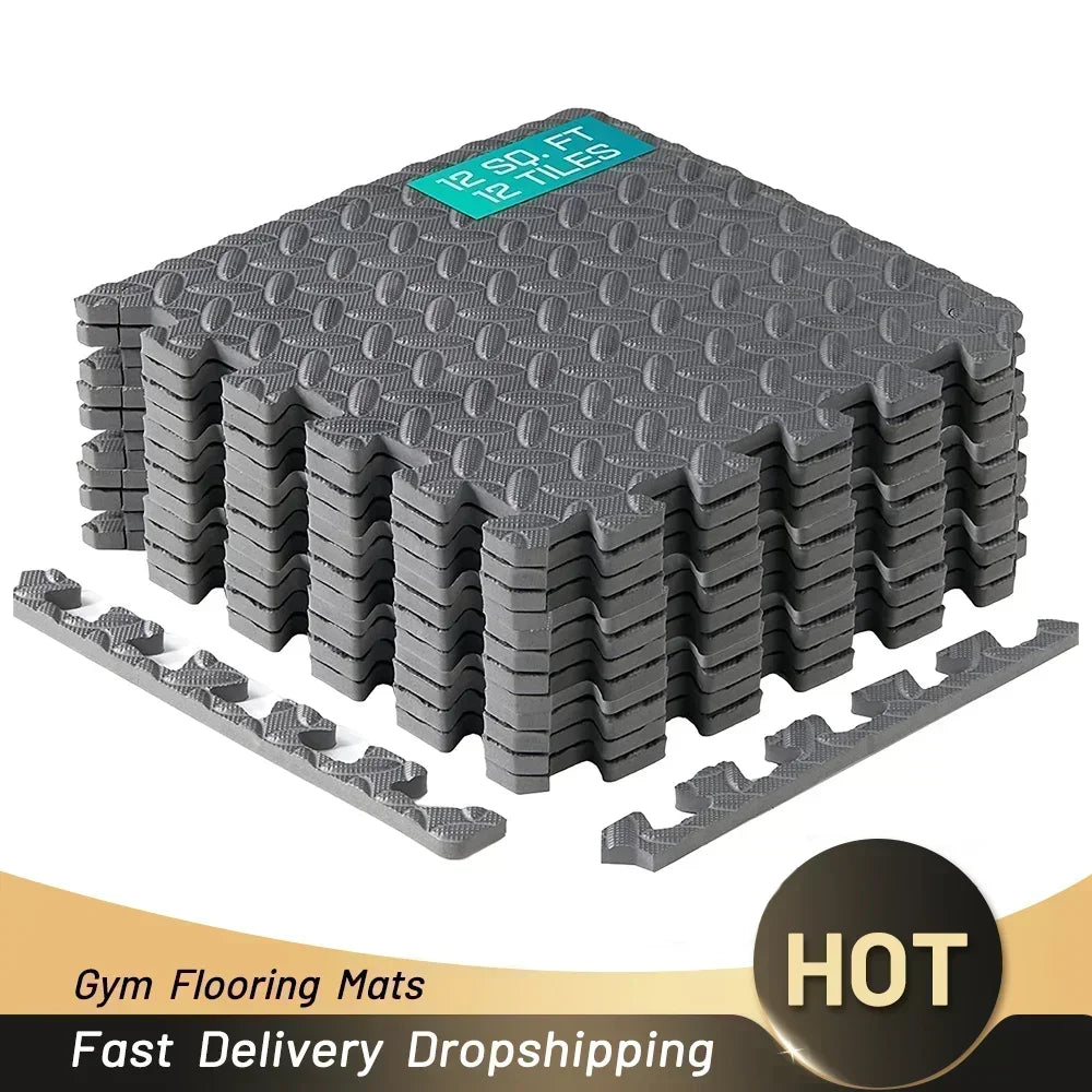 Interlocking EVA Foam Fitness Mat Tiles