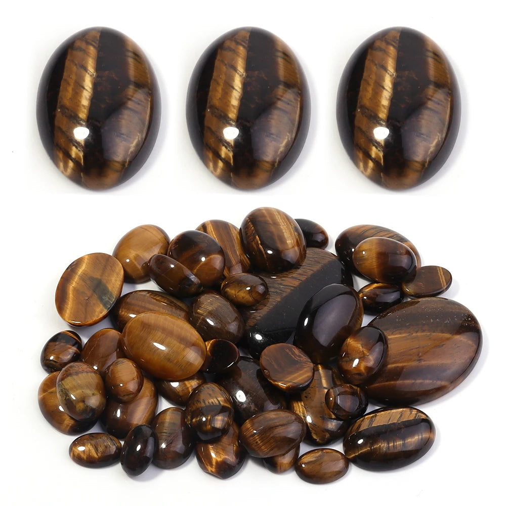 Natural Stone Oval Cabochons