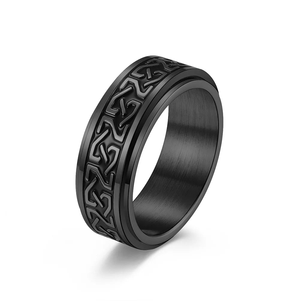 Celtic Knot Spinner Ring