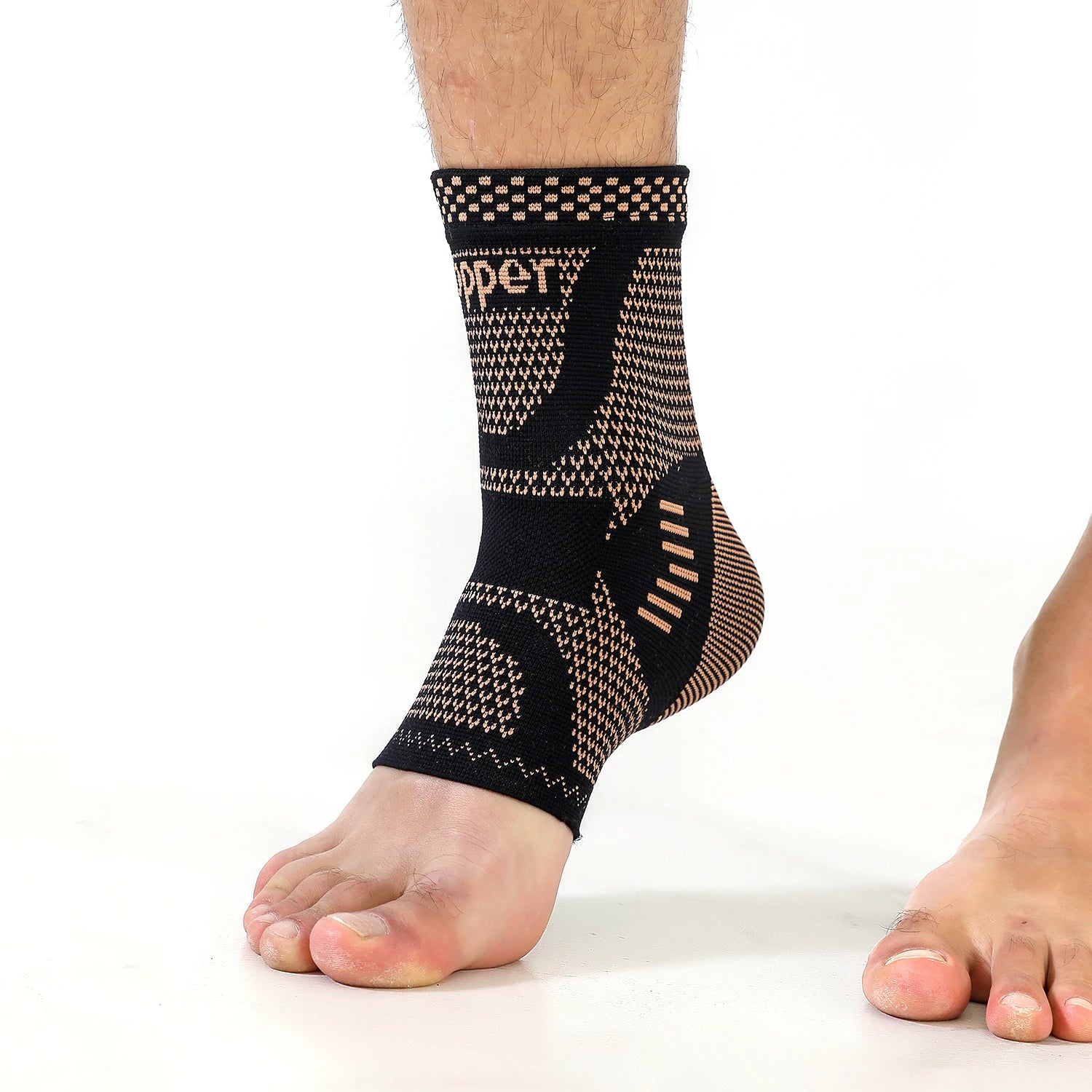Copper-Infused Ankle Support Sleeve