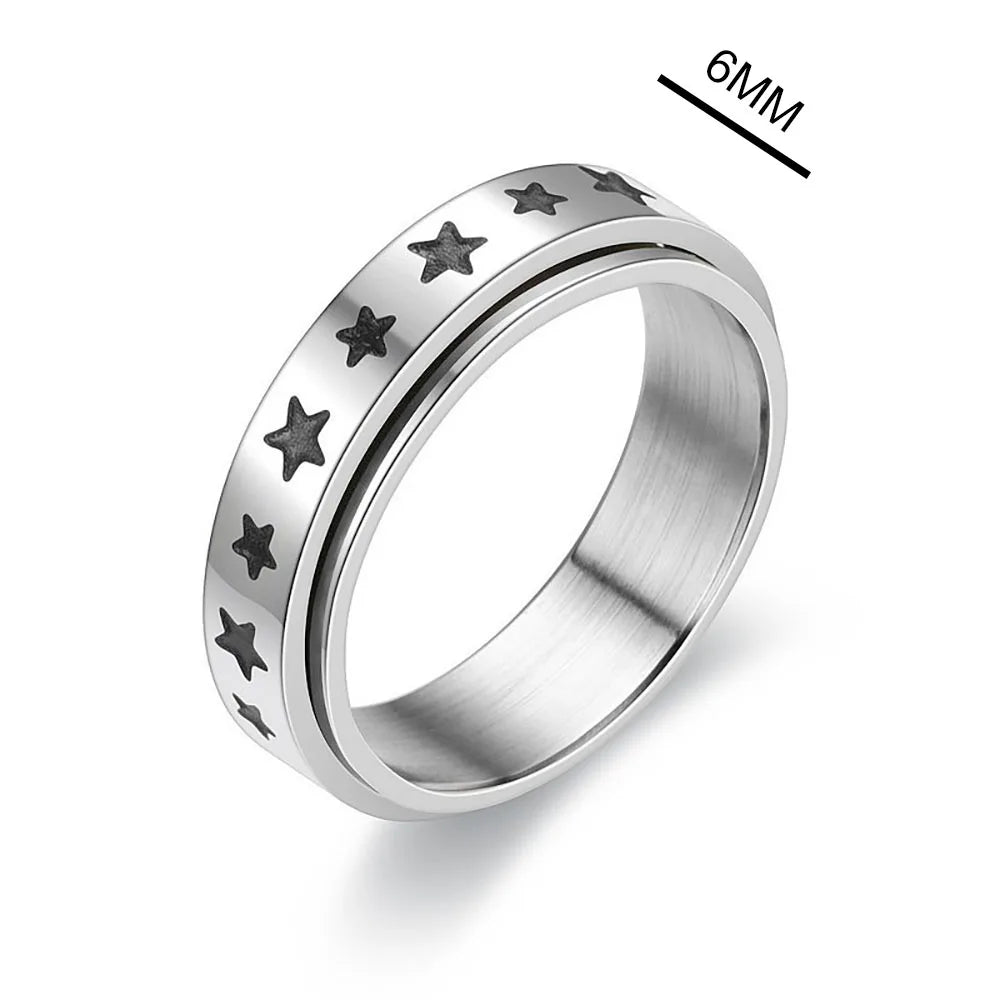 Stainless Steel Spinner Ring