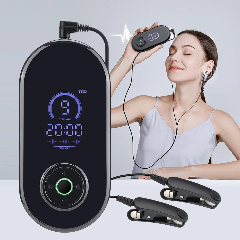 CES Microcurrent Sleep Aid: Relief for Insomnia, Anxiety, and Headaches.